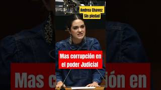 Andrea Chavez exhibe más corrupción del poder judicial quotSe vengaronquot ultimahora noticias noroña [upl. by Enecnarf240]