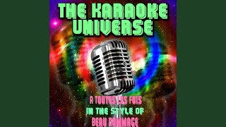 A toutes les fois Karaoke Version In the Style of Beau Dommage [upl. by Lepper]