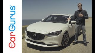 2018 Mazda Mazda6  CarGurus Test Drive Review [upl. by Goldner]