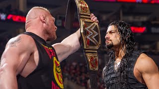 Full Brock Lesnar vs Roman Reigns rivalry WWE Playlist [upl. by Ssur806]