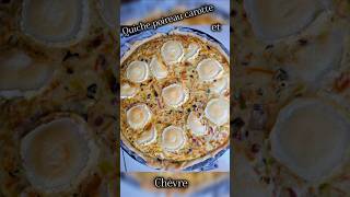 Une quiche 😁quiche idéerepas recettefacile recette recettesimple chevre shortrecipe poireaux [upl. by Chaudoin237]