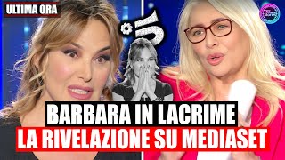 Barbara DUrso in lacrime a Domenica In svela la verità sulla Mediaset [upl. by Mickie635]