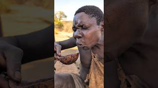 Breakfast time See how Hadza cooks their favorite meal for breakfast So delicious 😋😋😲villagelife [upl. by Ihtac]