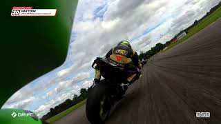 Bennetts British Superbikes RD7  Thruxton  Race 3 onboard highlights [upl. by Lessig187]