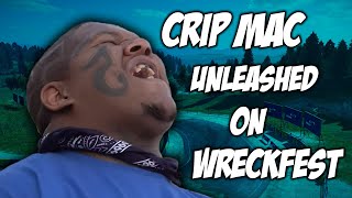 Crip Mac Unleashed On Wreckfest  Soundboard Trolling [upl. by Neenaej]