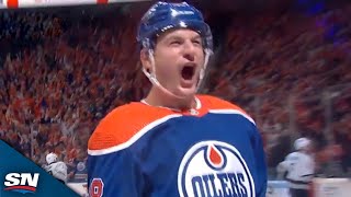 Oilers Connor McDavid Dazzles Before Setting Up Zach Hyman [upl. by Stroud]