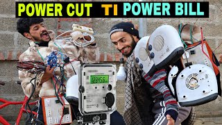 Power Cut Ti Power Bill Kashmiri Funny Drama [upl. by Zealand367]