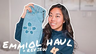 EMMIOL TRY ON CLOTHING HAUL 2022  REVIEW  Emmiol discount code [upl. by Atlee757]