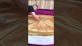 Water sleep bed 😮viralvideo trendingshorts shortfeed youtubeshorts [upl. by Burrows]