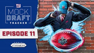 Mock Draft Tracker Final Pick Predictions  New York Giants [upl. by Yornoc]