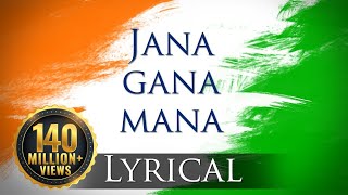 Jana Gana Mana HD  National Anthem With Lyrics  Best Patriotic Song [upl. by Amikehs]