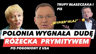 POLONIA WYKOPAŁA DUDĘ – PRZYWITALI PiS W USA❗️BŁASZCZAK ŁŻE O TRUPIE I PODŁA DEZINFORMACJA RÓŻECKIEJ [upl. by Caravette]