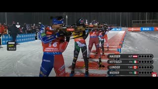 Poursuite Femmes Kontiolahti  BIATHLON 2022 [upl. by Nady546]