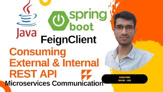 Feign Client Spring Boot Example  How to Implement Feign Client Spring Boot Microservices Java 17 [upl. by Tnomel514]