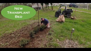 Christmas Tree Farming Tips Building a Transplant Bed [upl. by Yanat433]