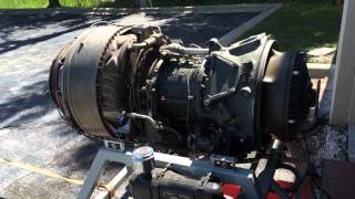 LYCOMING T53L11D TURBINE TEST STAND PACKAGE RUN [upl. by Crichton]