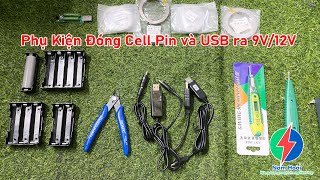 Phụ Kiện Hàn Đóng Cell Pin 18650 21700  Nam Hoài Shop [upl. by Acsicnarf691]