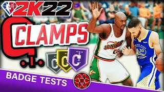 2K22 How to Play On Ball Defense with Clamps Badge  Best Defensive Badges NBA 2K22 [upl. by Nairim]