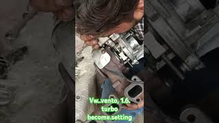 VWvento16 turbo become setting engineoil volkswagencar turbo [upl. by Demmahum]