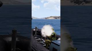 The Turret mini spike easily sinks fighter jets  Eps 852 yearofyou arma3 shorts [upl. by Orodisi566]