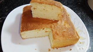 Vanilla Sponge Cake RecipeSoft Moist Sponge Cake [upl. by Saimon]