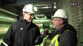 Nippert Stadium Construction Update  January 29 2014 [upl. by Araj]