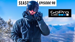 GoPro HERO 12 vs GoPro MAX POV COMPARISON for SKIING [upl. by Nylorac]