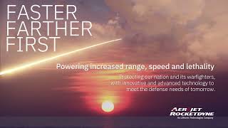 Aerojet Rocketdyne  Faster Farther First [upl. by Silecara]