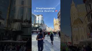 Stephansplatz Vienna stephansplatz vienna austria viennacity viennatoday [upl. by Retnuh901]