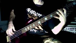 Behemoth  Conquer All Bass Cover [upl. by Airrehs]