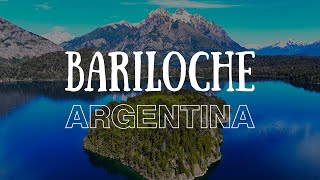 BARILOCHE ARGENTINA  Mountains Lake Nature  Drone Footage 4K [upl. by Eveam]