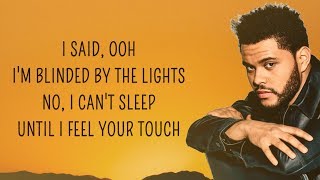 The Weeknd  Blinding Lights Lyrics [upl. by Htir]