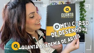 CURSO DE DESENHO NA QUANTA ACADEMIA DE ARTES  marjoilustra [upl. by Nogas]