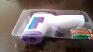 Noncontact Infrared LCD Multifunctional Digital Thermometer  PURPLE  wwwgearbestcom [upl. by Ajani]