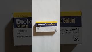 Dicloran  Diclofenac sodium  50 mg Tablets price in Pakistan [upl. by Oilut]