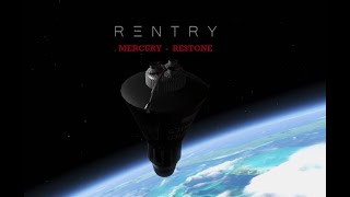 Mercury Restone  ReEntry an Orbital Simulator [upl. by Nylrahc]