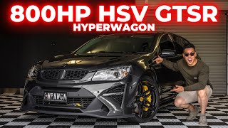 LADY DRIVEN 800HP HSV quotGTSRquot HYPER WAGON  Australia’s ULTIMATE Family Car [upl. by Auqinu]