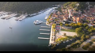 Bootsrevier Dalmatien  ACI Marina Skradin  Krka Kroatien [upl. by Ellennod574]