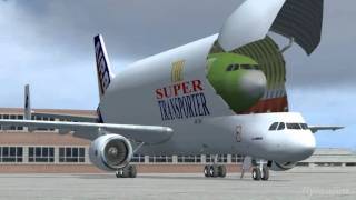 AIRBUS  A Day at Hamburg FSX [upl. by Alliuqaj]