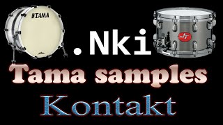 Kontakt Metal Drum Samples Download TAMA Kick  SnareNki [upl. by Alli]