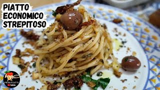 SPAGHETTI ALLA SICILIANAPRIMO PIATTO ECONOMICO 💰 PRONTO IN 5 MINUTI ⏰ [upl. by Olive]