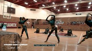 Notorious Monroe  Field Show  Detroit MI  Majorette Dance Competition [upl. by Ahsetal986]