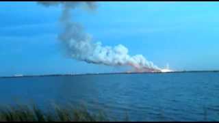 Antares Rocket Explosion at NASA Wallops Flight Facility Virginia [upl. by Adamec630]