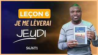 Leçon 6  Le jugement de l’Éternel et le sanctuaire  JEUDI [upl. by Ahsikram]