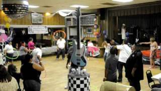 50s party HULA HOOP Contest [upl. by Anavahs]