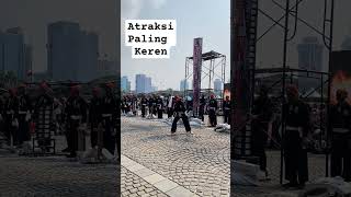 Atraksi pernafasan PSHT tni psht beladiri pencaksilat [upl. by Nnarual341]