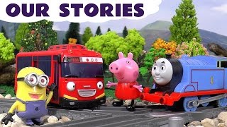 Thomas and Friends Toy Trains 4u Short Clips With Minions [upl. by Enyawd]