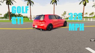 I Built The FASTEST Volkswagen Golf GTI 326mph Southwest Florida [upl. by Pacorro]