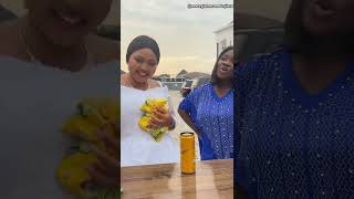 Mercy Johnson Okojie and Regina Daniels mother and daughter game [upl. by Tikna]