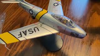 Hobby master 172 F86 Saber  F100D Super Saber model review [upl. by Khano]